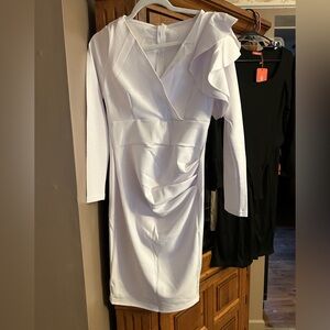 BEW NWT LARGE BODYCON White Dress. XXTAXN. NOT SEE THROUGH. Wedding. Cruise.